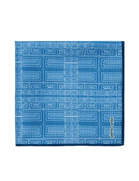 Mavi Desenli Mendil - 50270257002