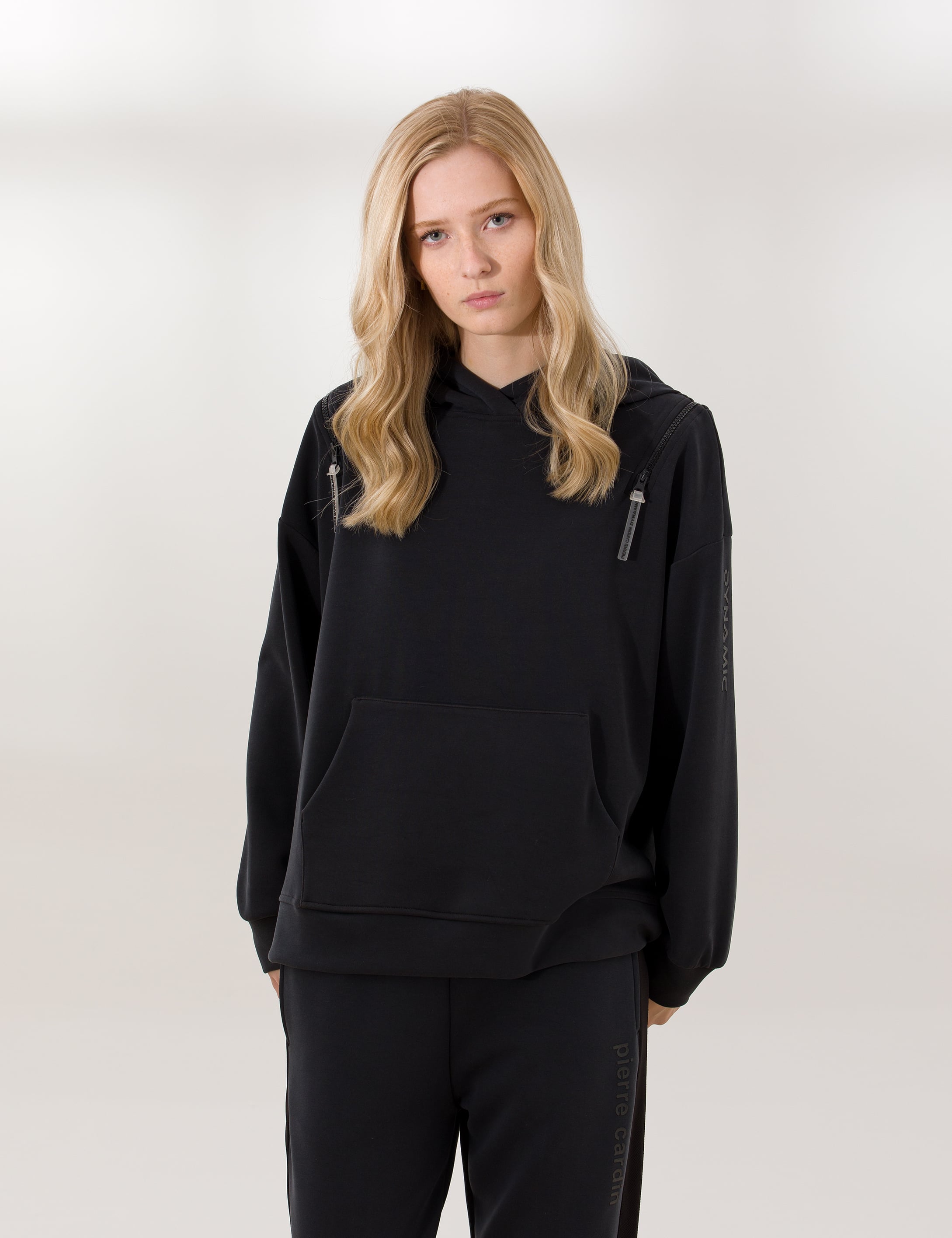 Antrasit Oversize Kapüşonlu Sweatshirt