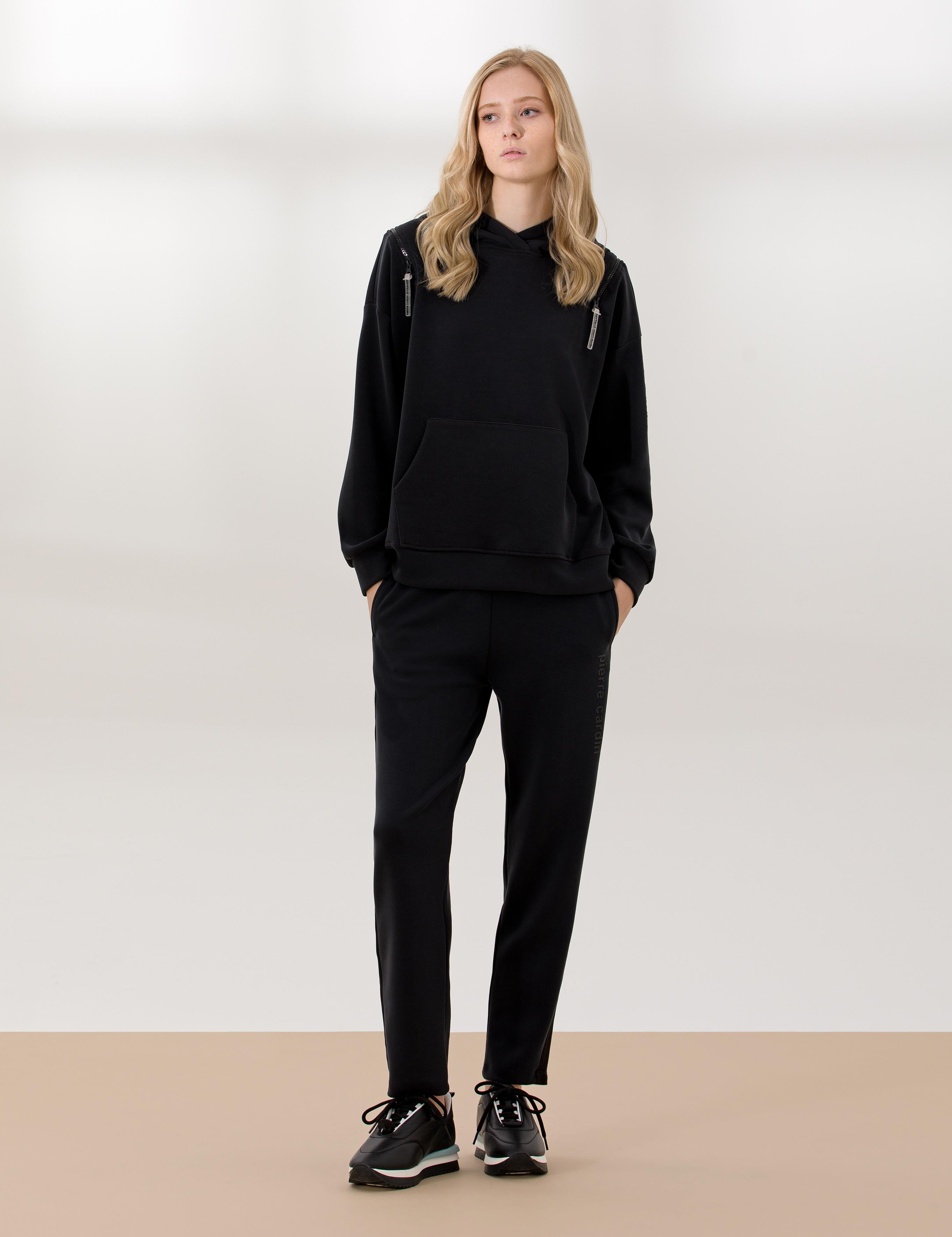 Antrasit Oversize Kapüşonlu Sweatshirt