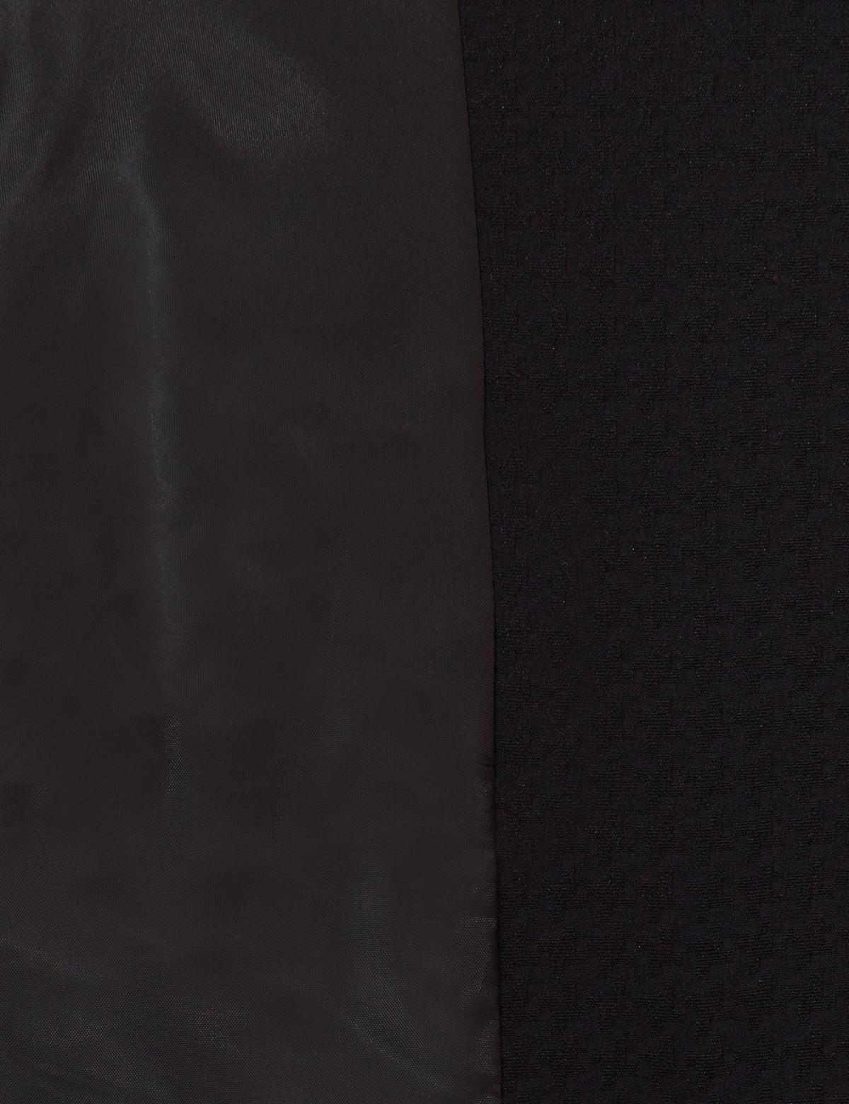 Siyah Kruvaze Ceket - 50253791019