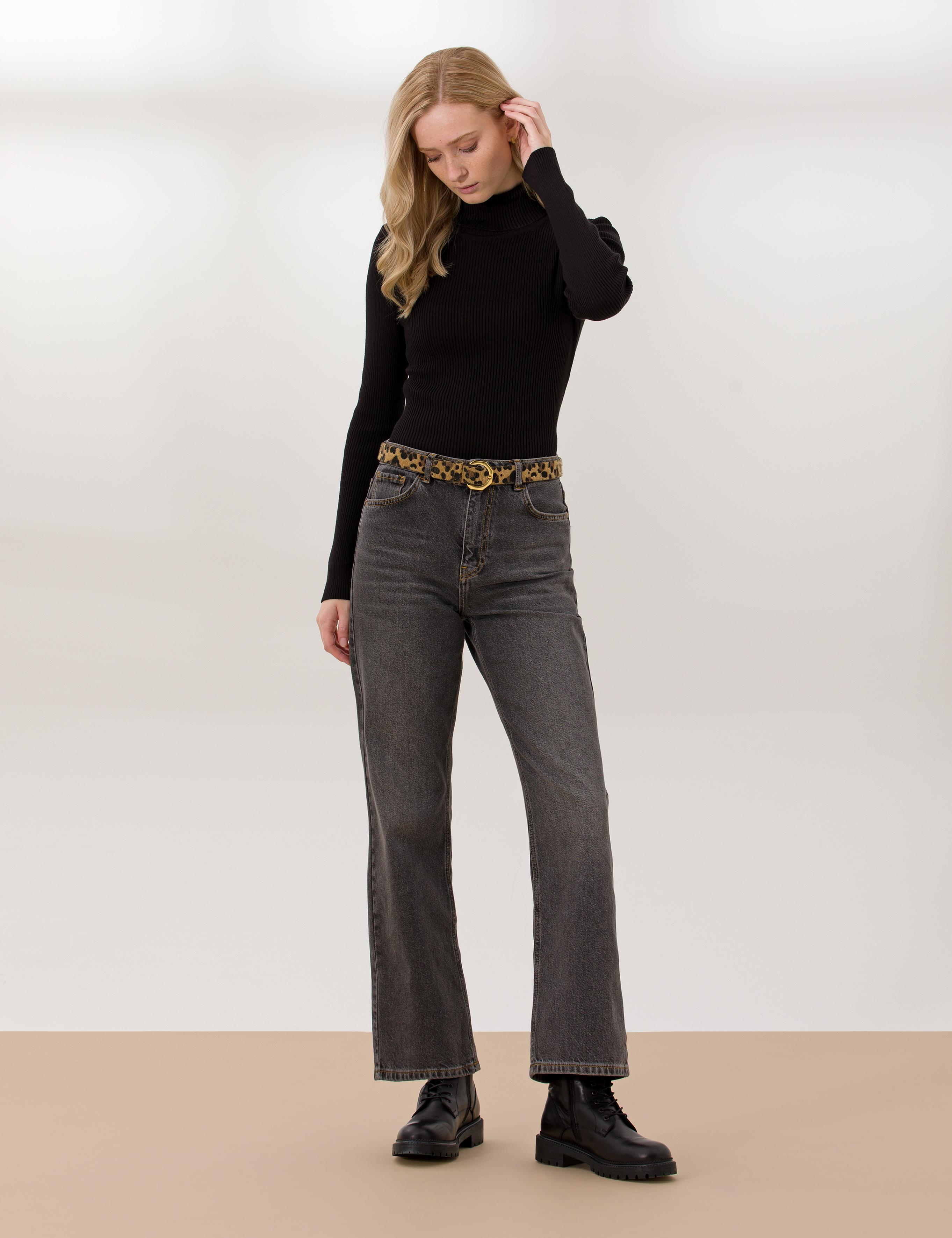 Siyah Slim Fit Basic Balıkçı Yaka Kazak