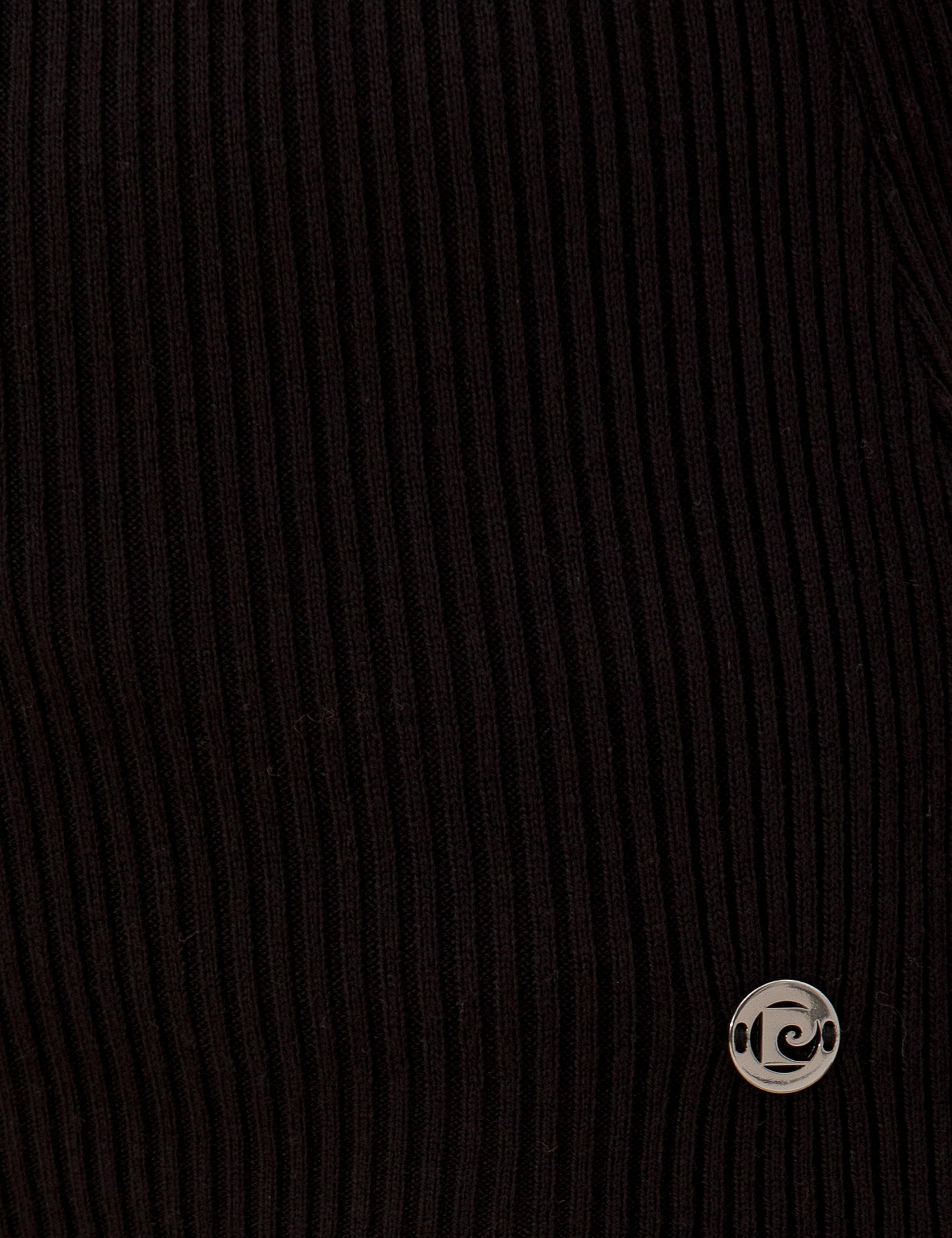 Siyah Slim Fit Basic Balıkçı Yaka Kazak