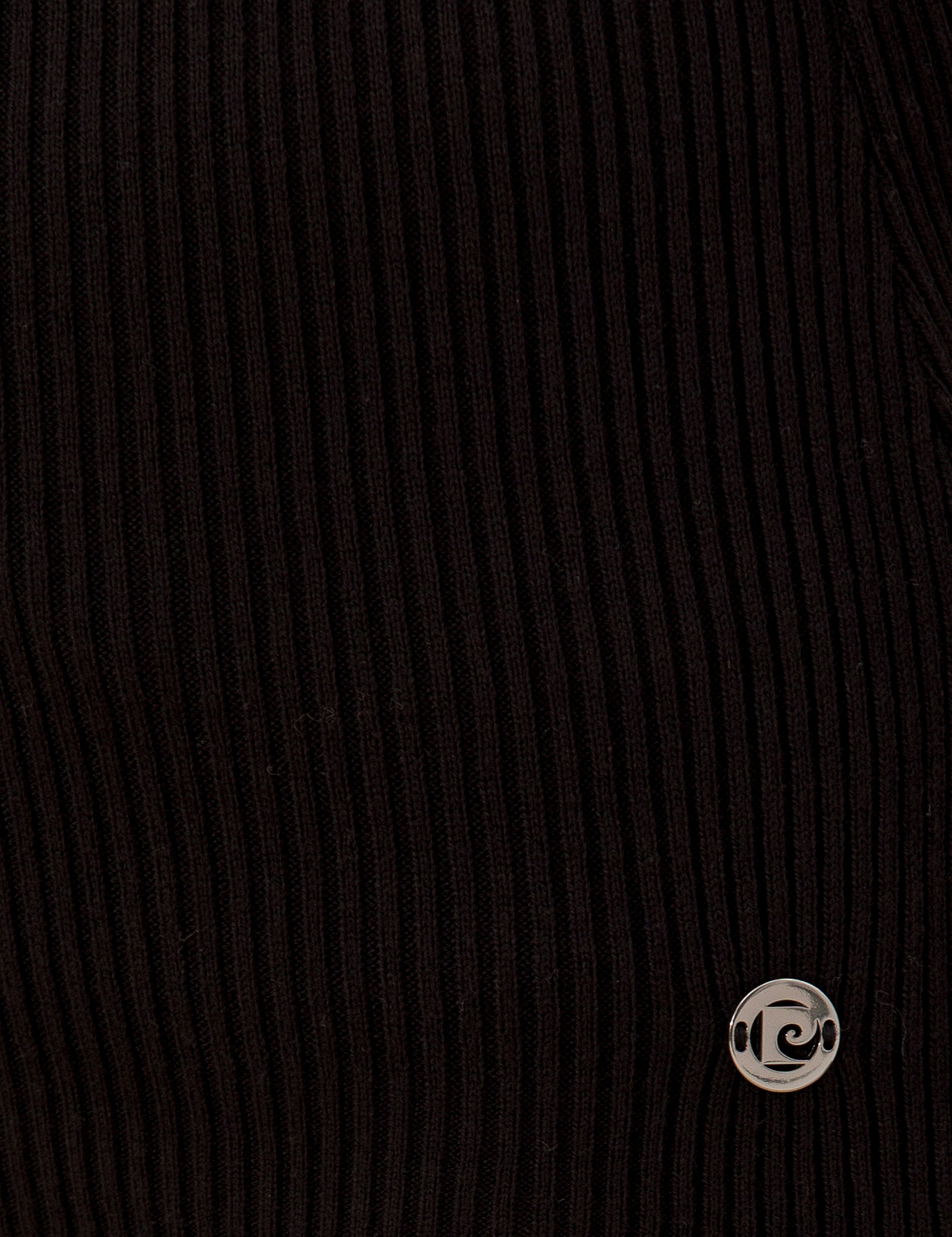 Siyah Slim Fit Basic Balıkçı Yaka Kazak - Image 7