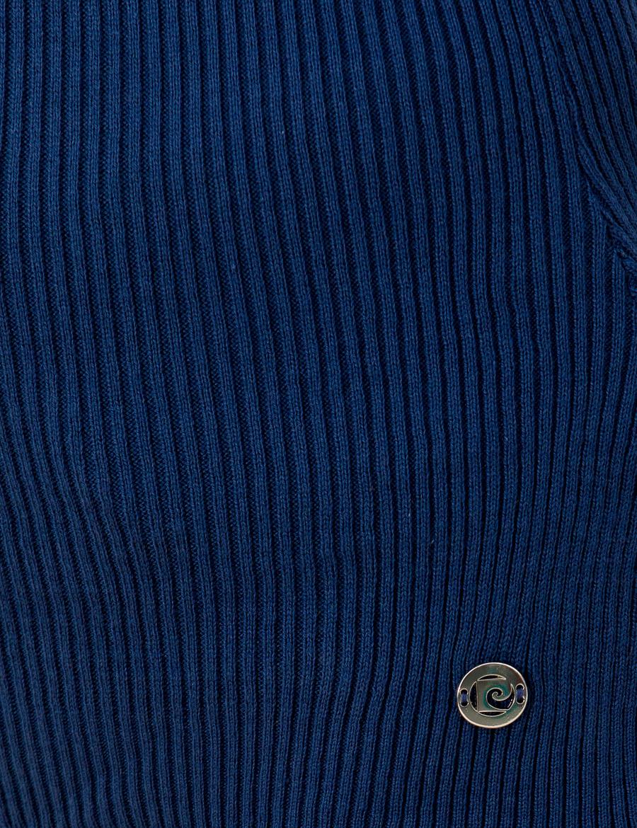 İndigo Slim Fit Basic Balıkçı Yaka Basic Kazak