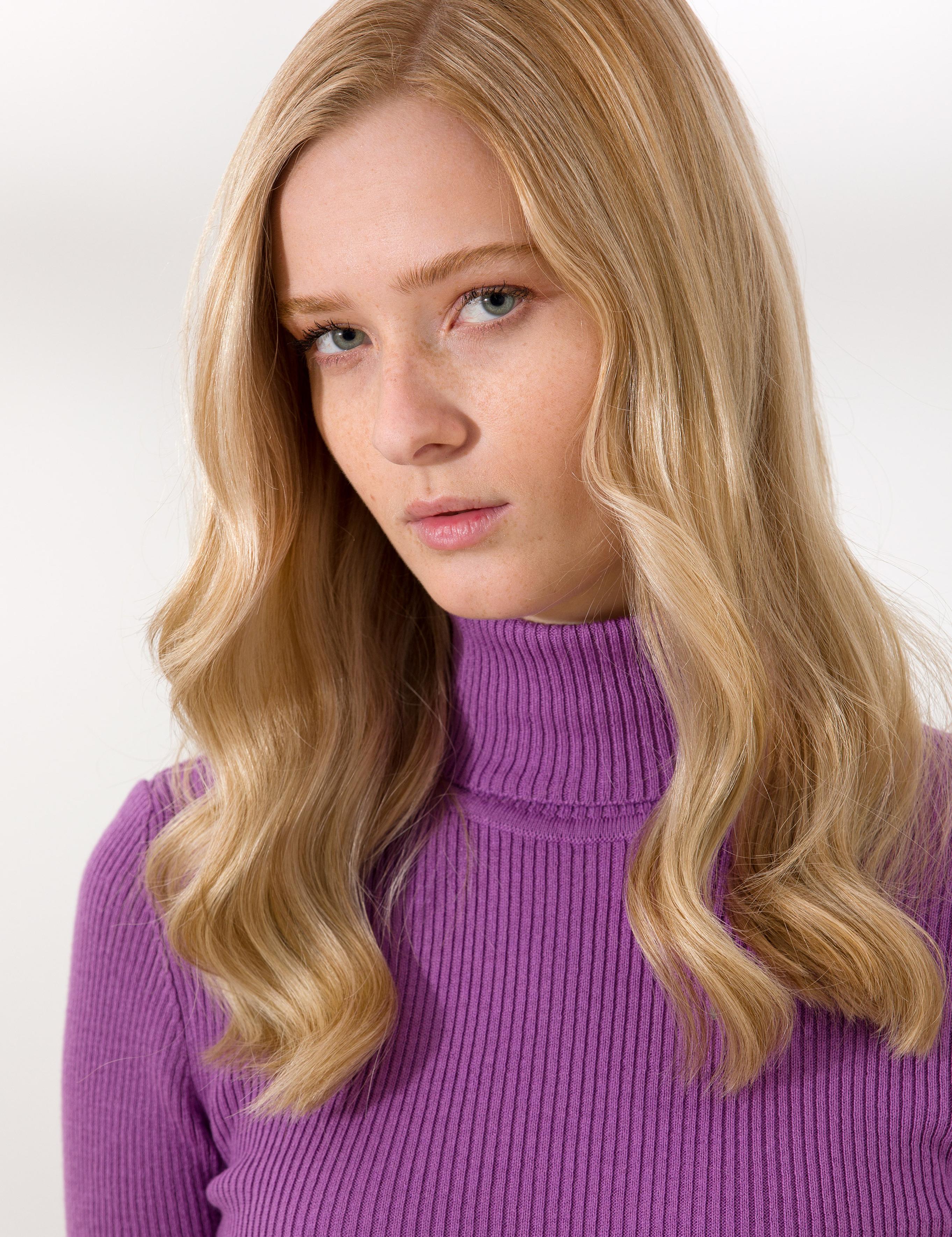 Orkide Slim Fit Basic Balıkçı Yaka Kazak