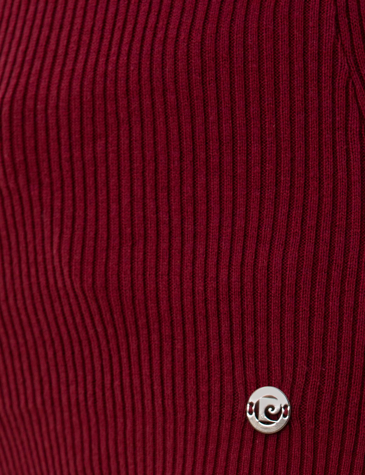 Bordo Slim Fit Basic Balıkçı Yaka Kazak - 50254293053