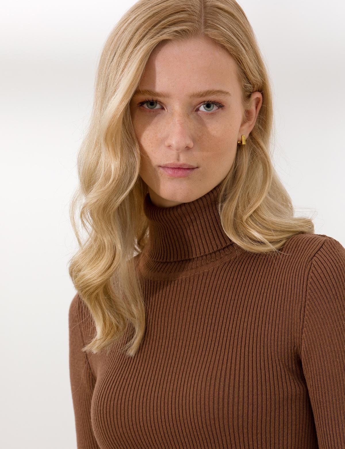 Coconut Slim Fit Basic Balıkçı Yaka Kazak - 50254293076