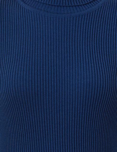 İndigo Slim Fit Basic Balıkçı Yaka Basic Kazak - 50254293025