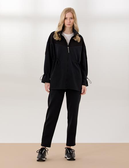 Antrasit Oversize Örme Hırka - 50260096022