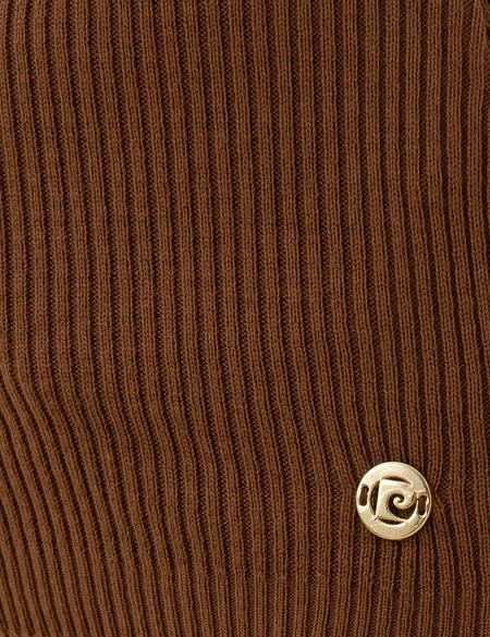 Coconut Slim Fit V Yaka Basic Kazak - 50260241039