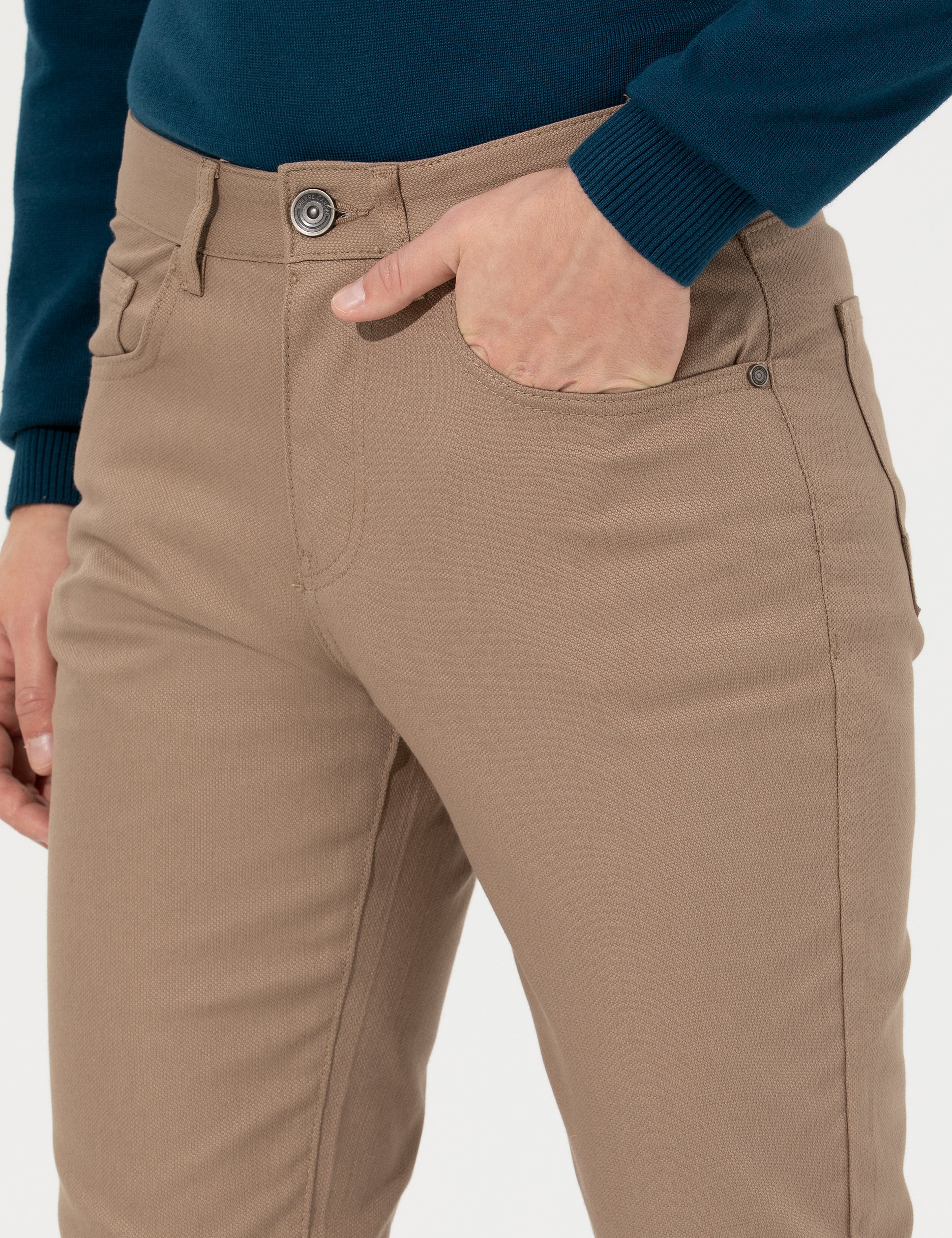Vizon Slim Fit Kanvas Pantolon