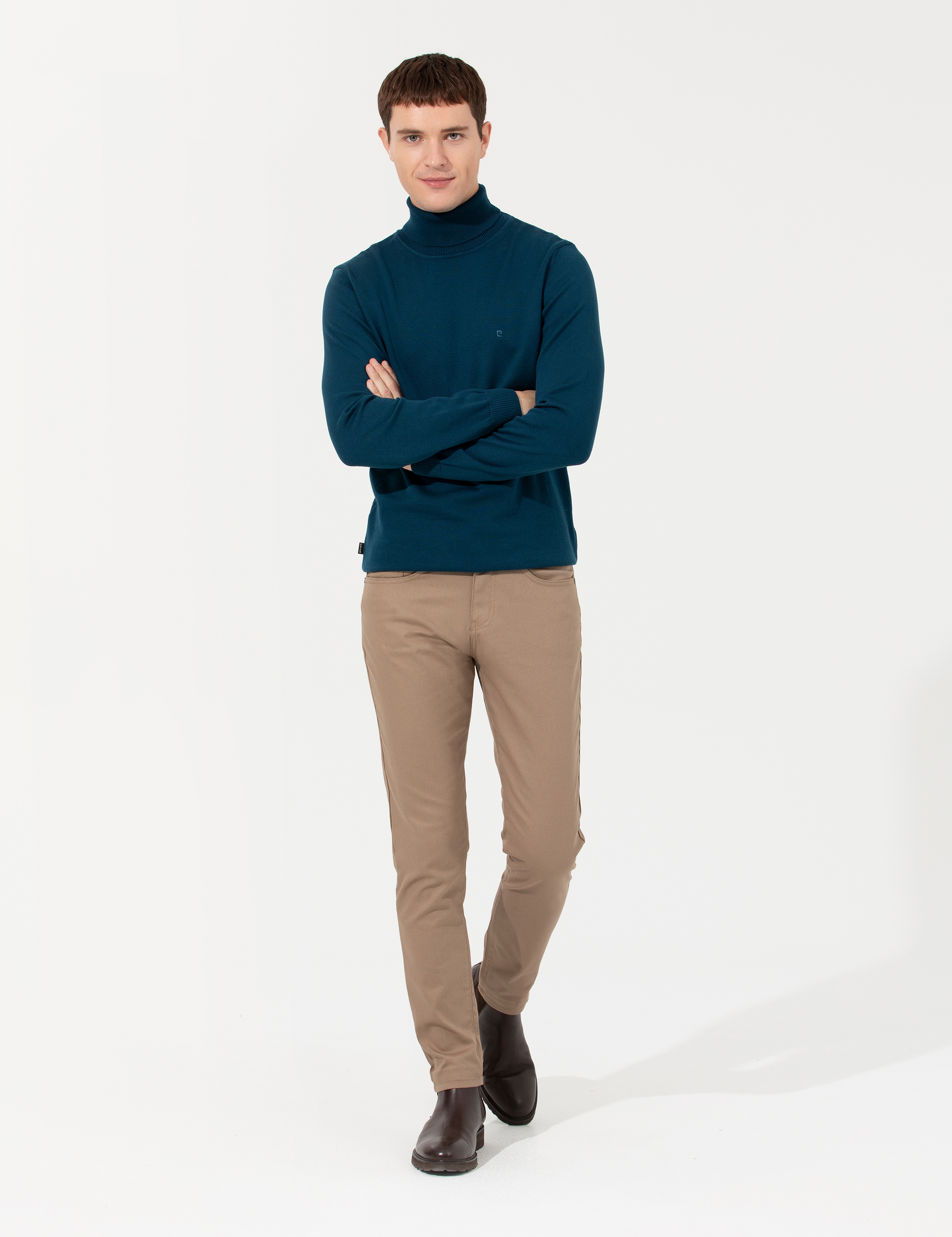 Vizon Slim Fit Kanvas Pantolon - Image 1