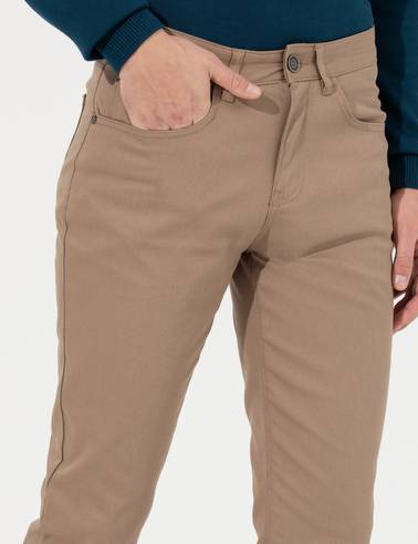 Vizon Slim Fit Kanvas Pantolon