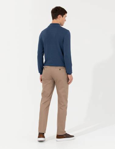 Vizon Regular Fit Kanvas Pantolon