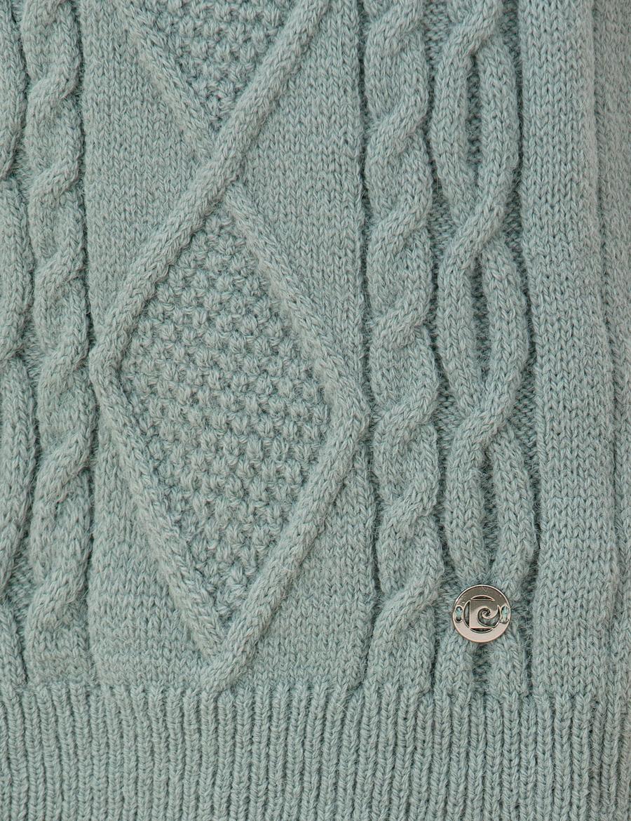 Mint Comfort Fit Triko Hırka