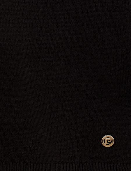 Siyah Comfort Fit Basic Balıkçı Yaka Kazak - 50260244003