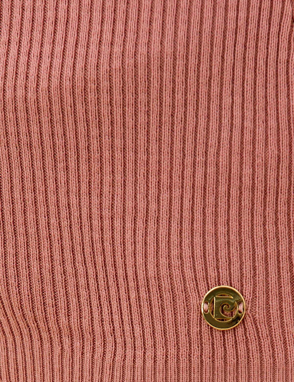 Pudra Slim Fit V Yaka Basic Kazak - 50260241044