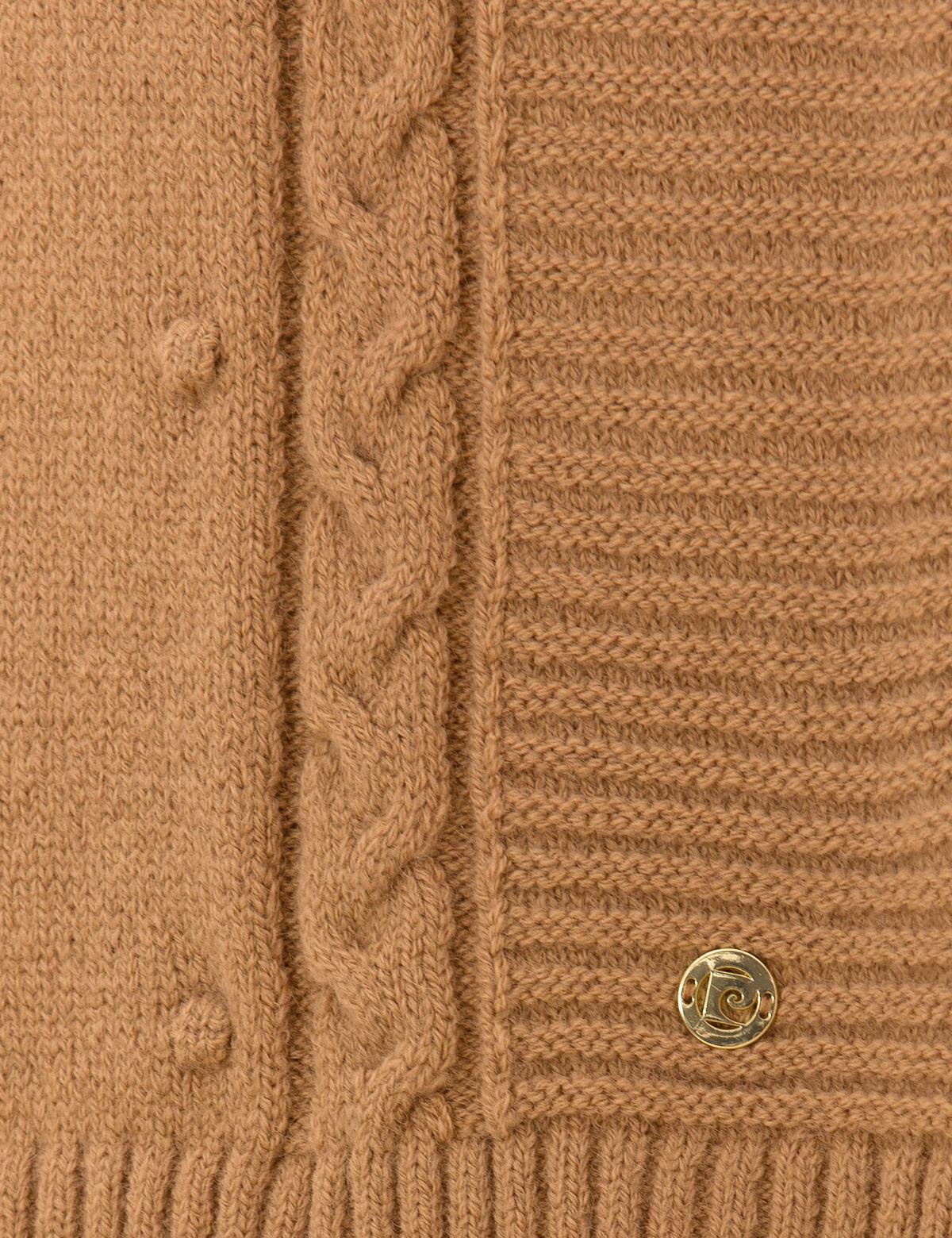 Camel Comfort Fit Yarım Balıkçı Yaka Kazak - 50257263013