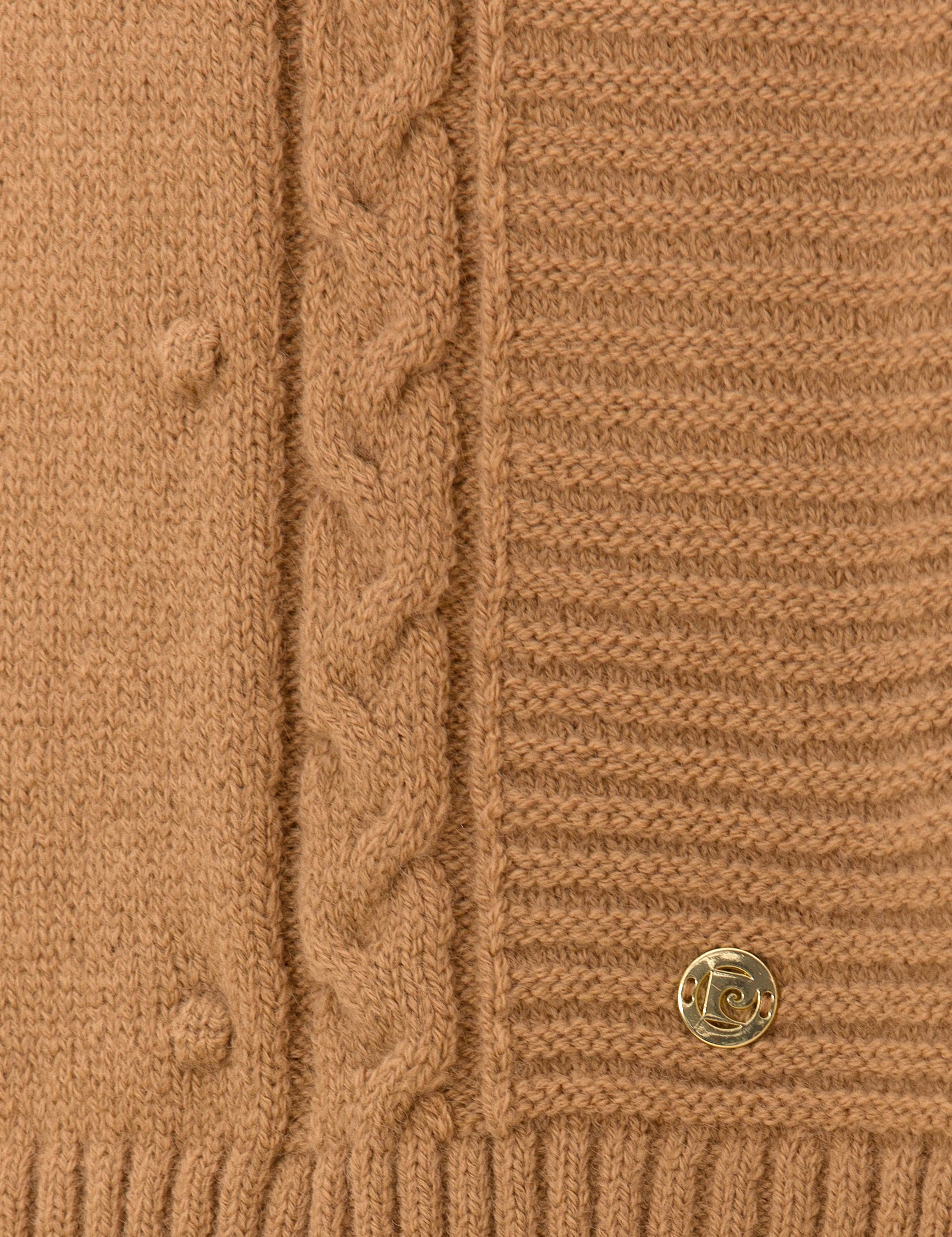 Camel Comfort Fit Yarım Balıkçı Yaka Kazak