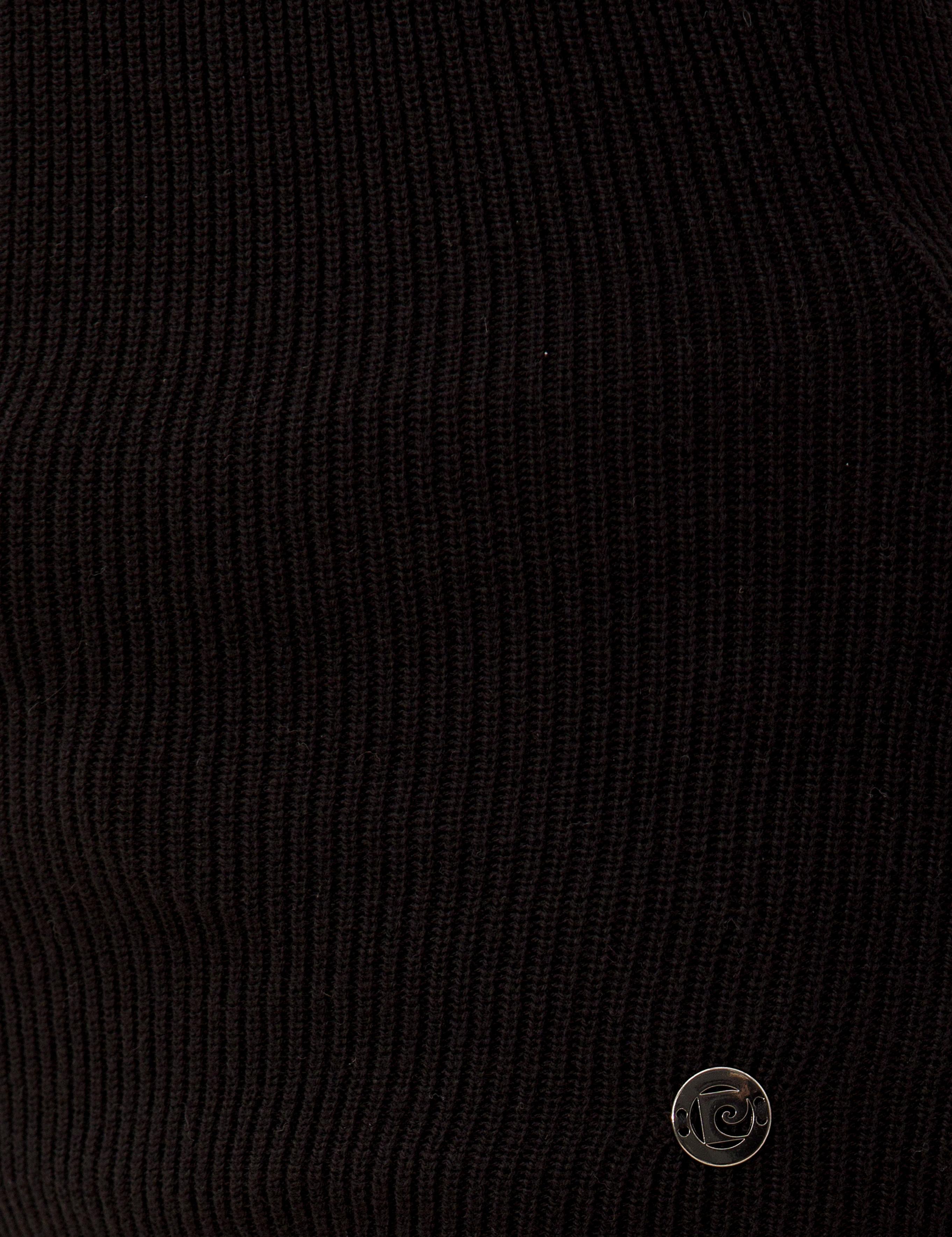 Siyah Slim Fit Kazak