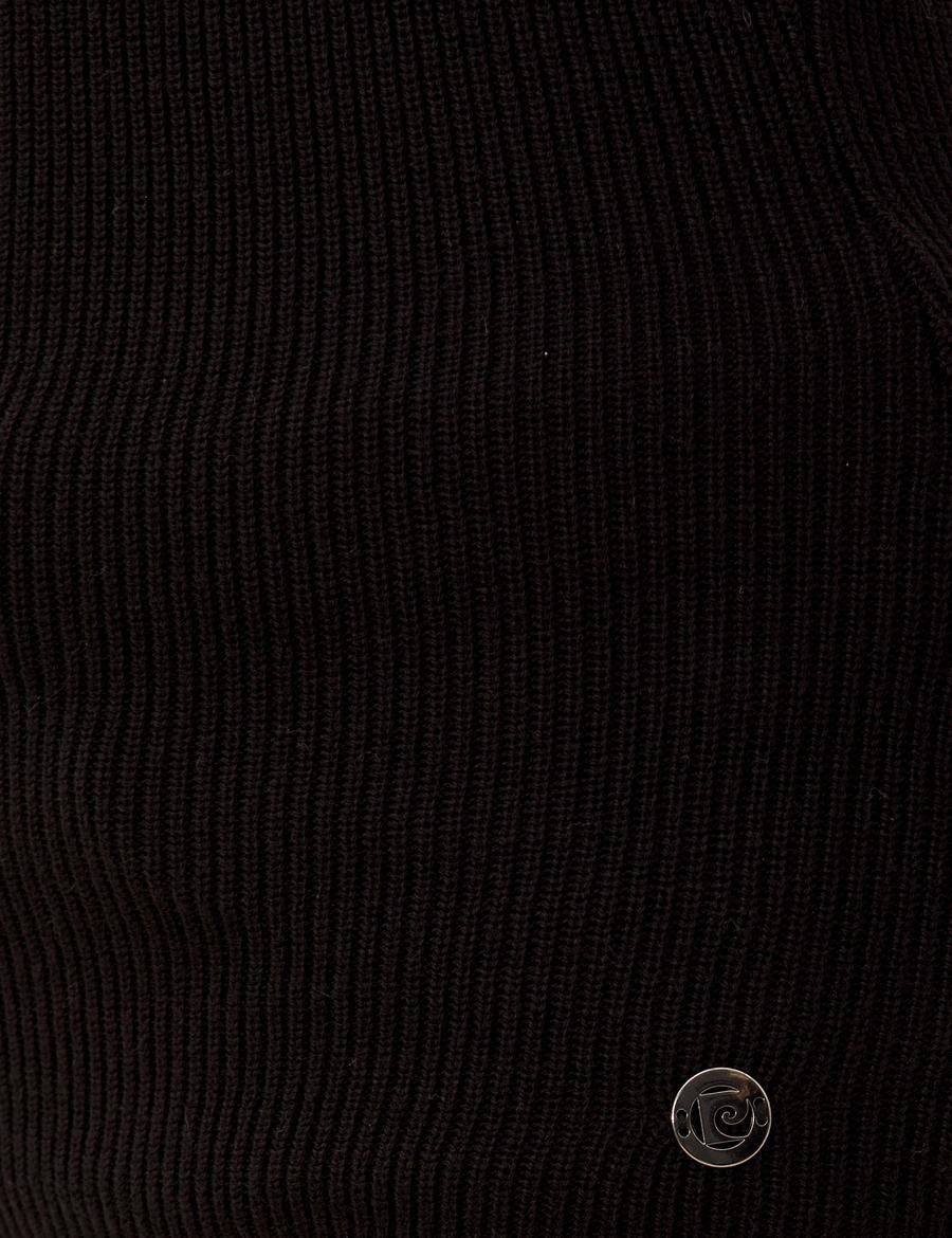 Siyah Slim Fit Kazak