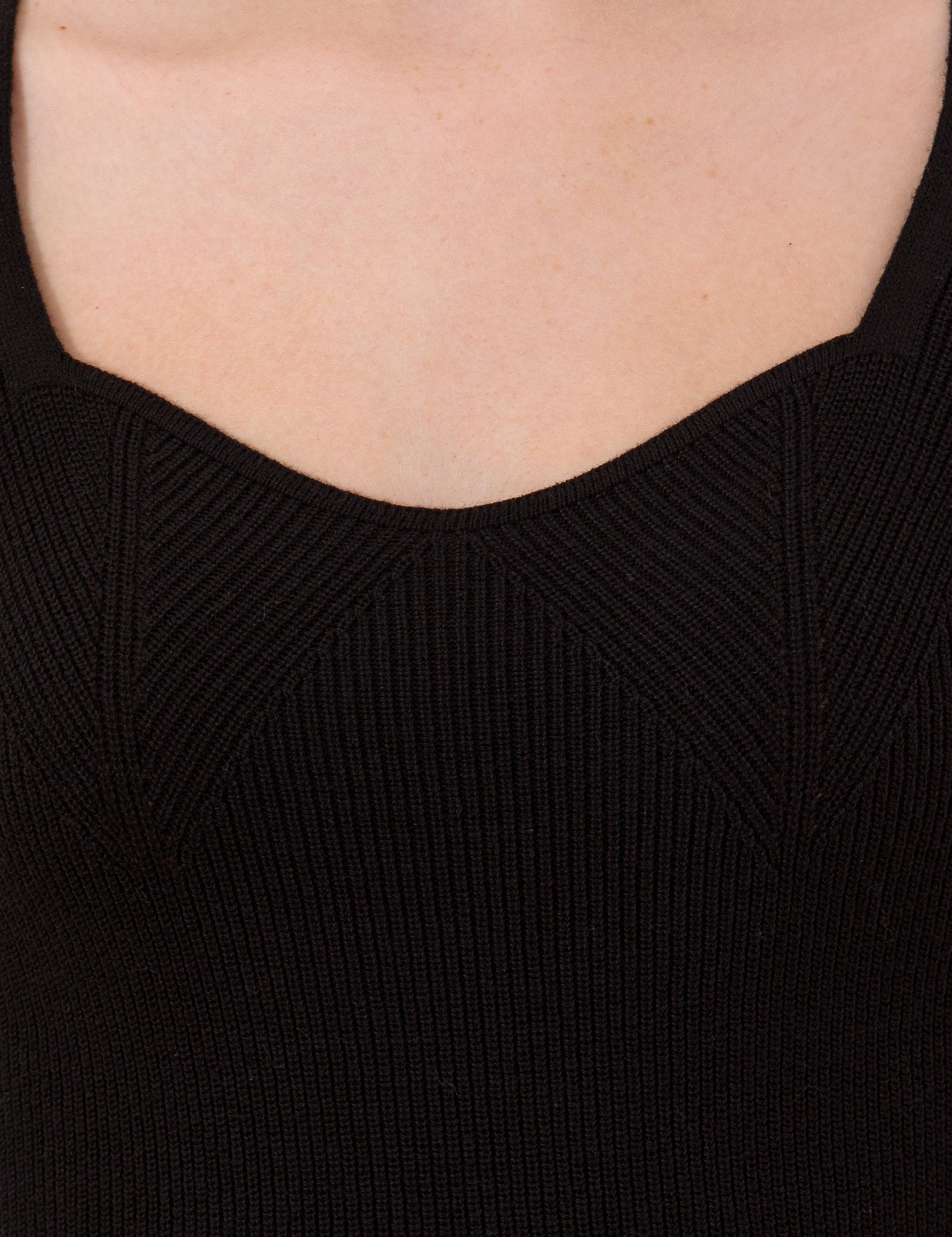 Siyah Slim Fit Kazak