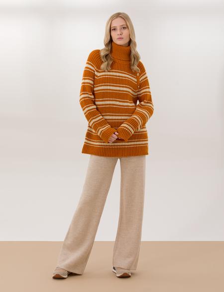 Krem Melanj Loose Fit Triko Pantolon - 50260593009