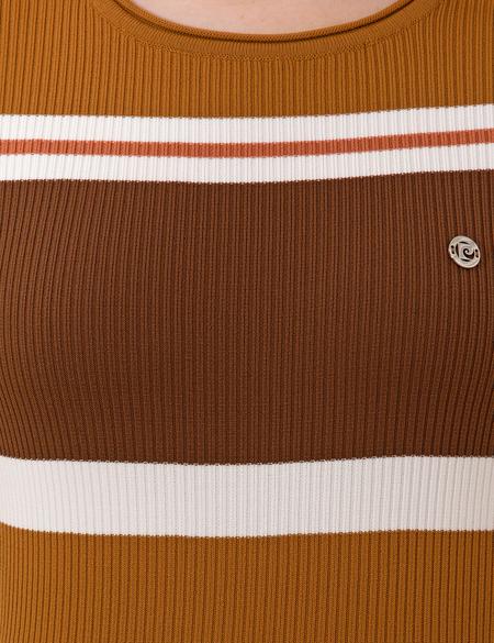 Çok Renkli Ex. Slim Fit Triko Elbise - 50261679003