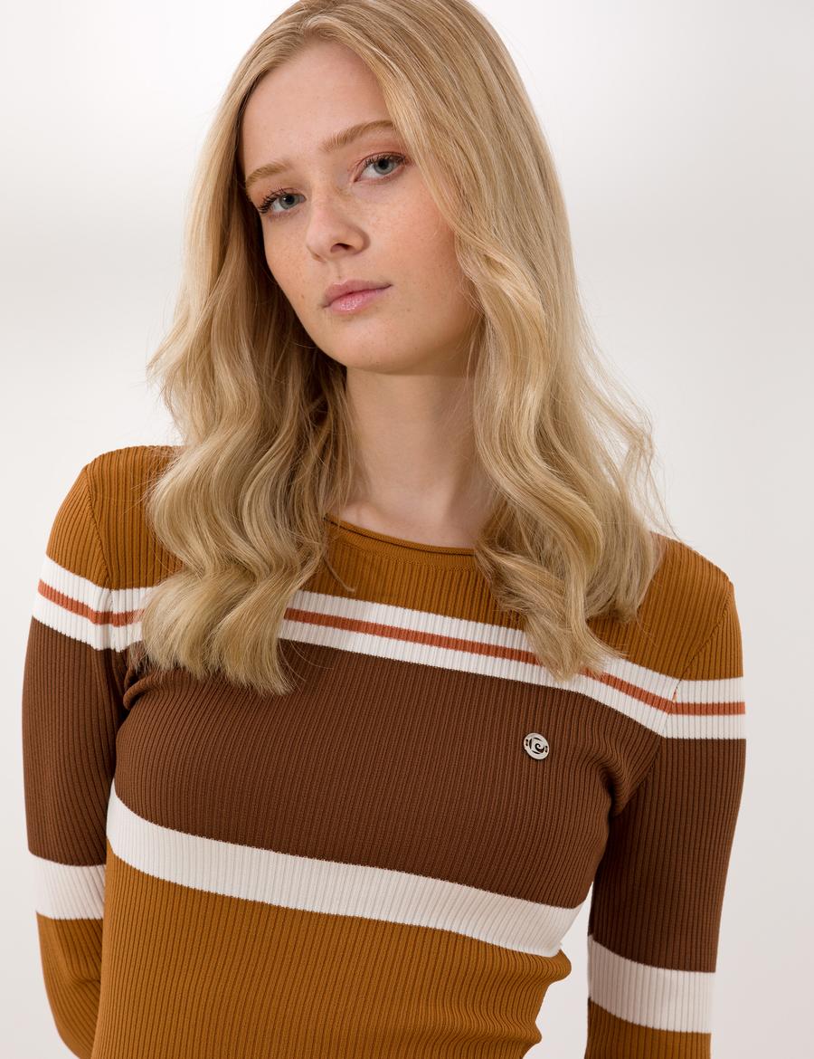 Çok Renkli Ex. Slim Fit Triko Elbise