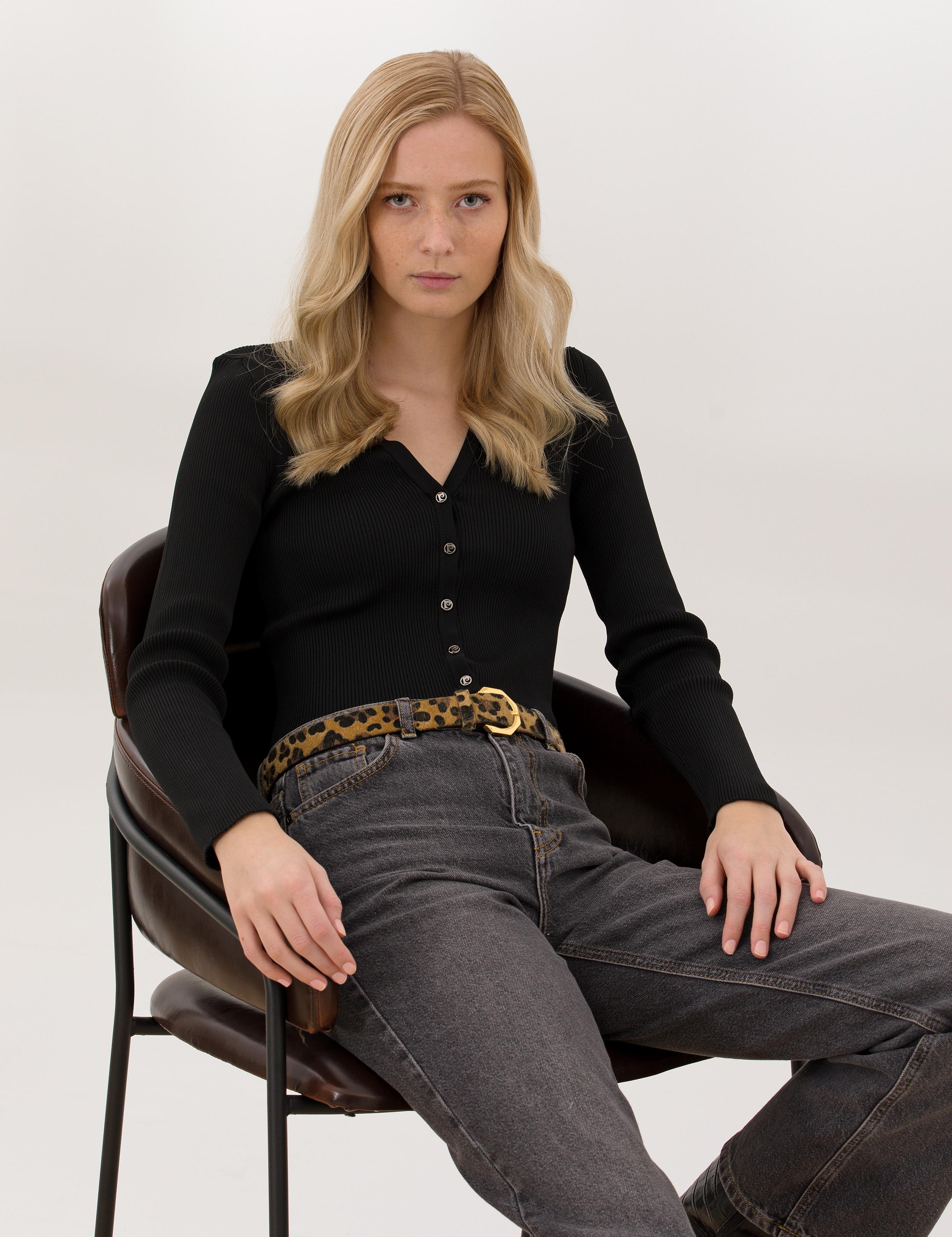 Siyah Ex. Slim Fit Hırka