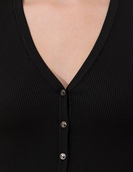 Siyah Ex. Slim Fit Hırka - 50259941020