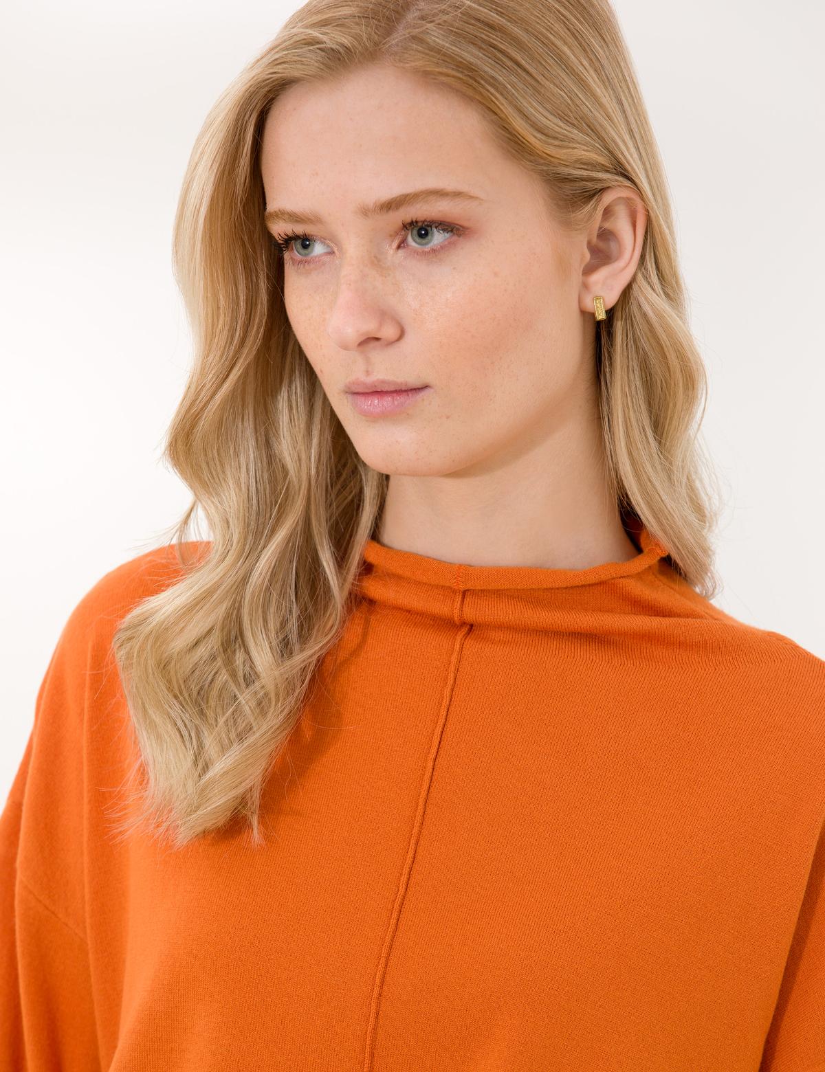 Turuncu Comfort Fit Basic Kazak - 50259910008