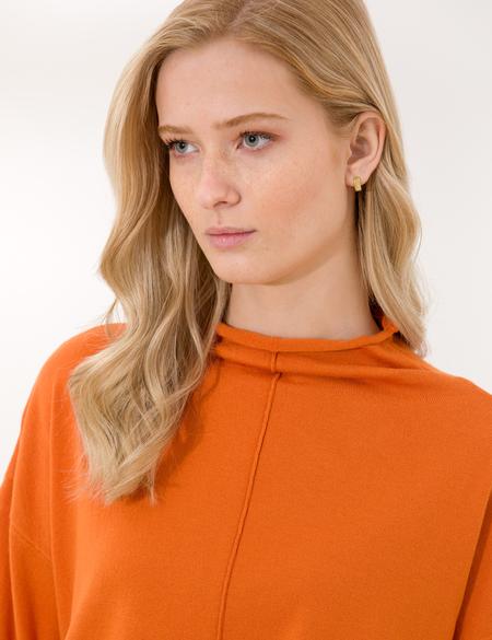 Turuncu Comfort Fit Basic Kazak - 50259910008