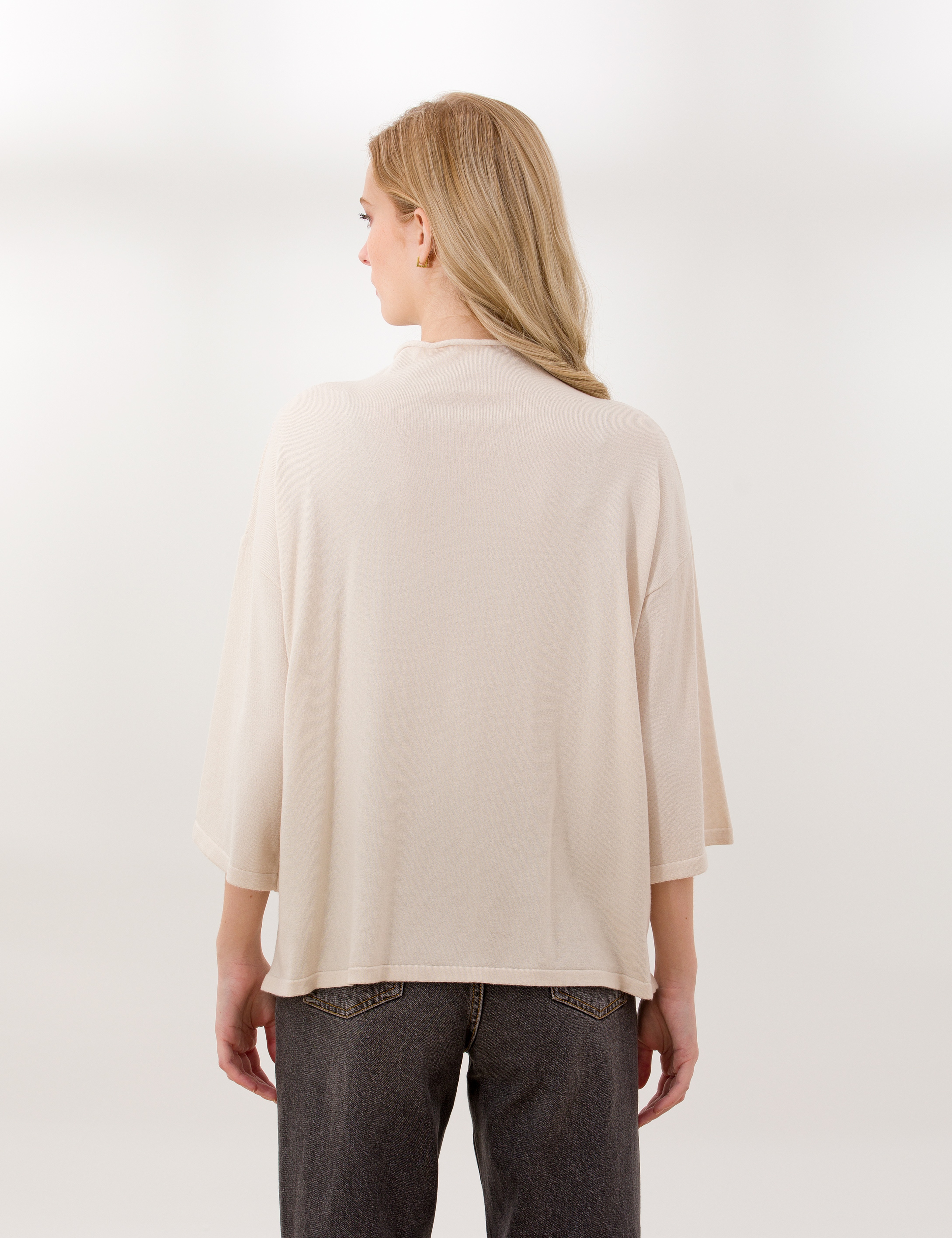 Krem Comfort Fit Basic Kazak - Image 5