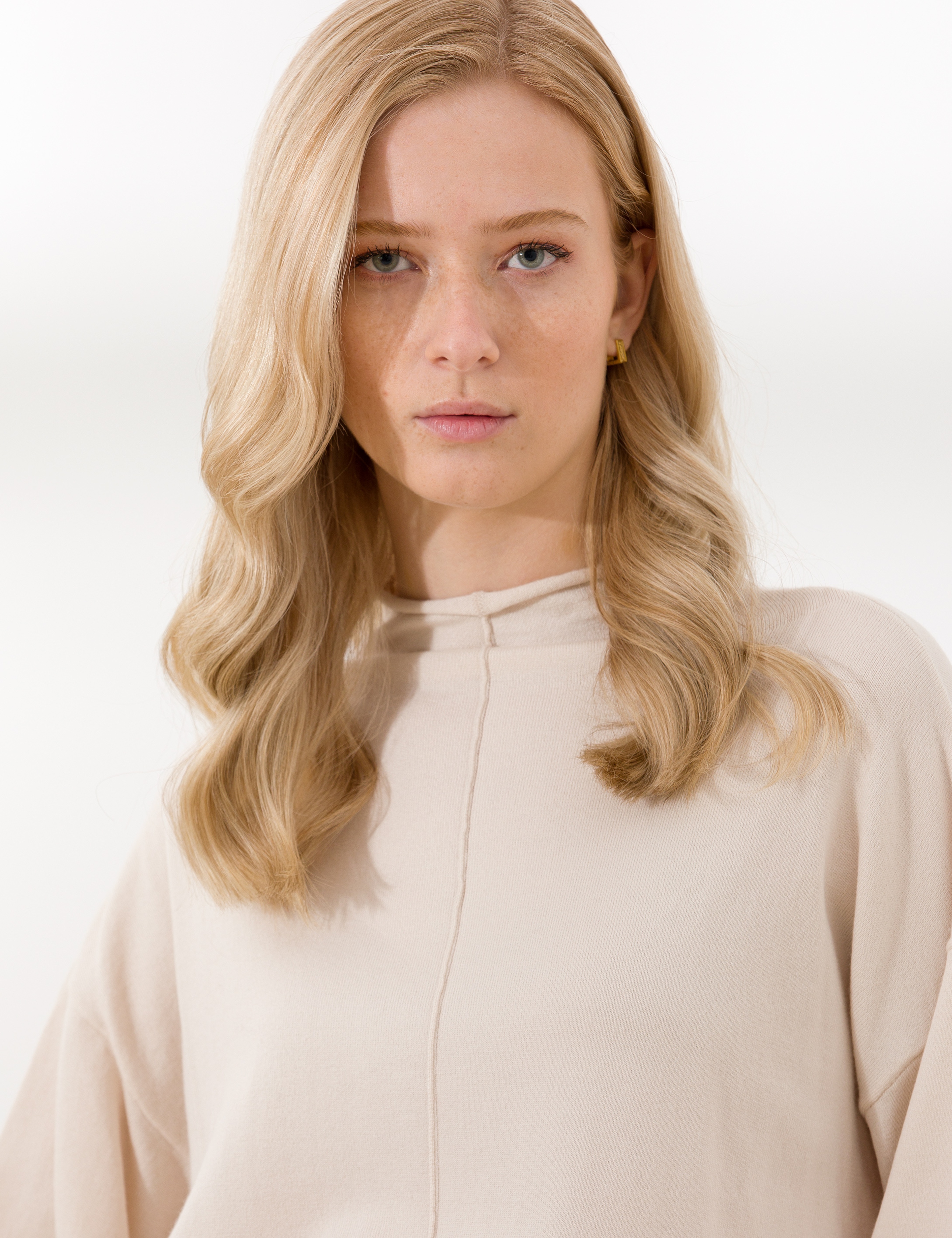 Krem Comfort Fit Basic Kazak - Image 2
