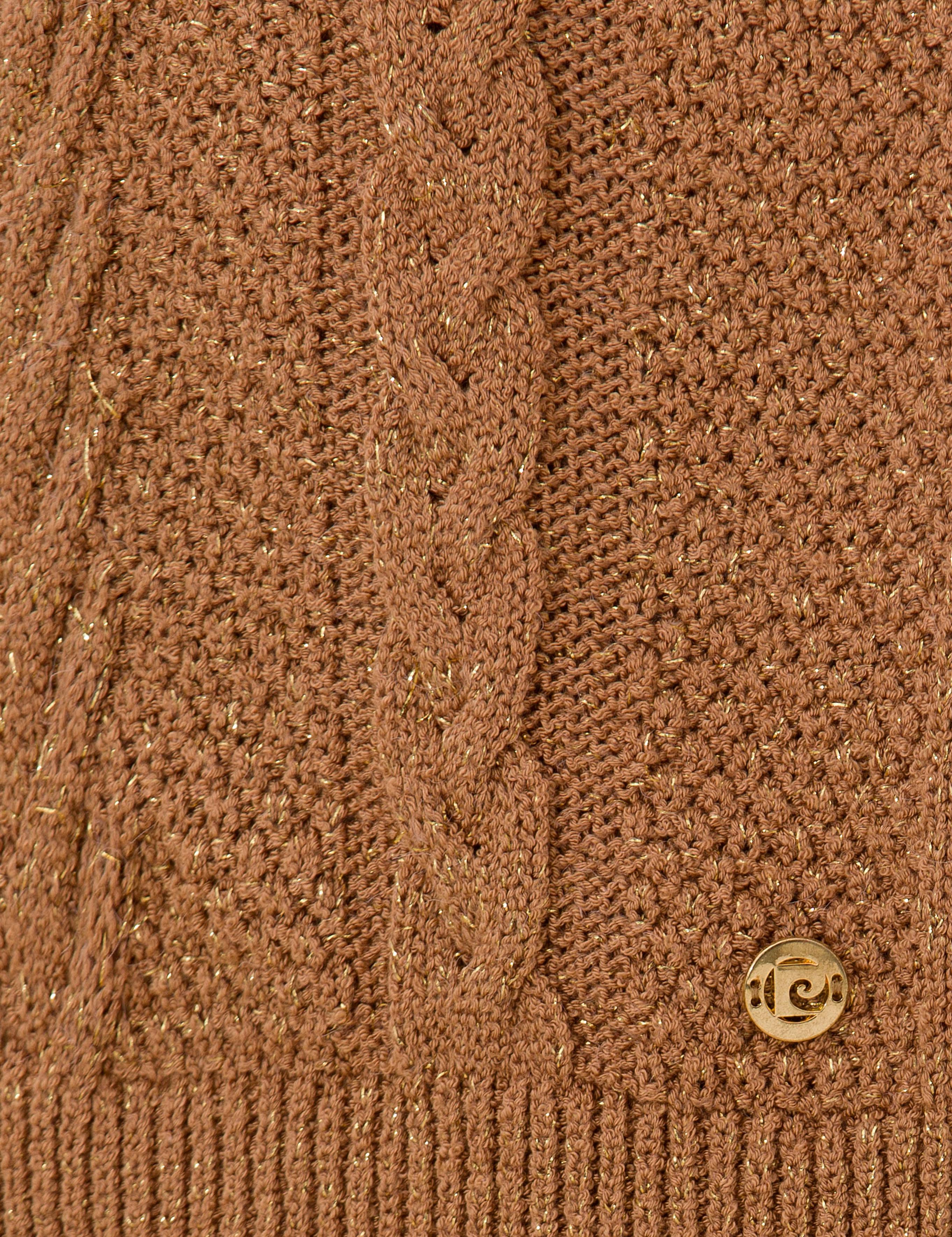 Camel Comfort Fit Bisiklet Yaka Kazak