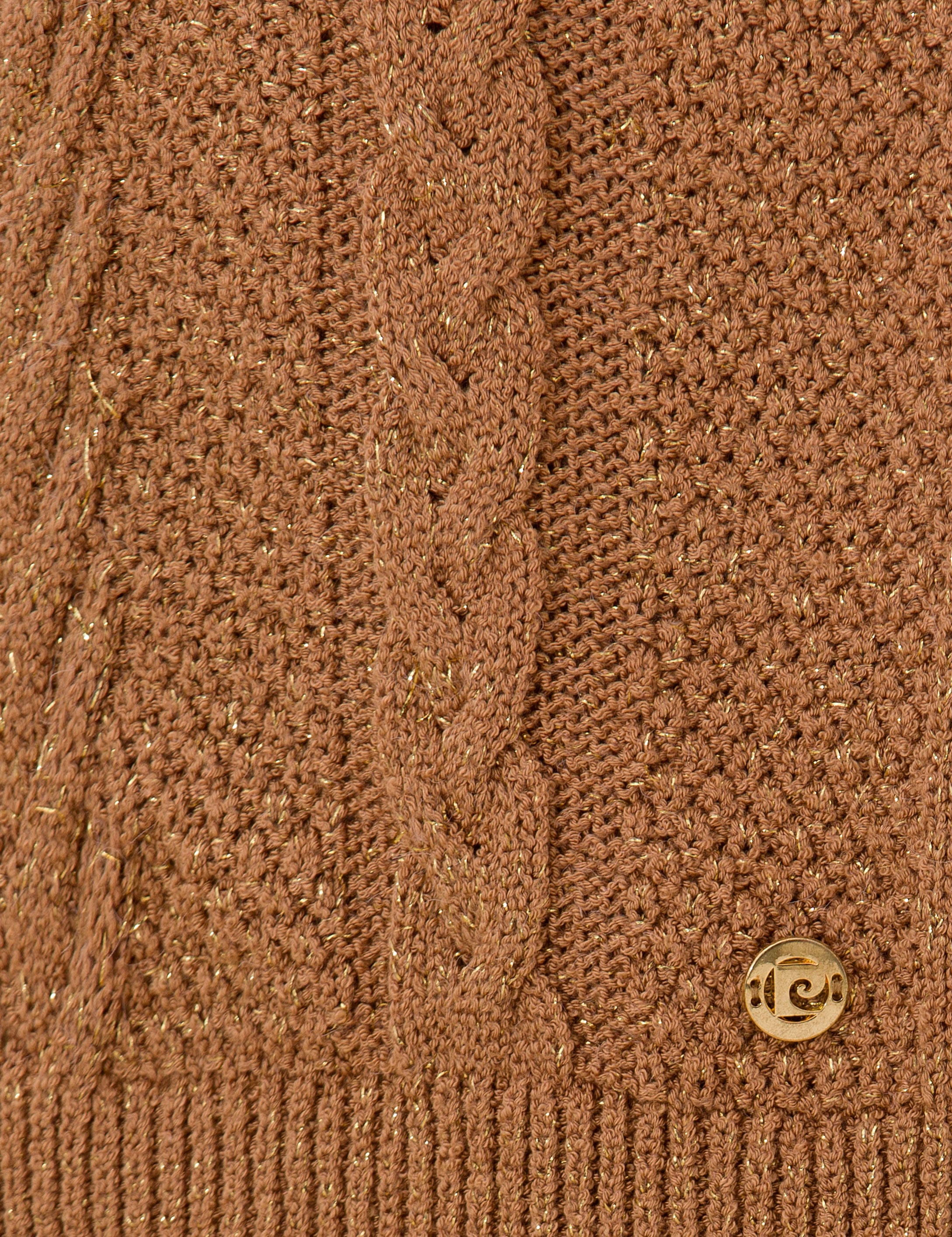 Camel Comfort Fit Bisiklet Yaka Kazak