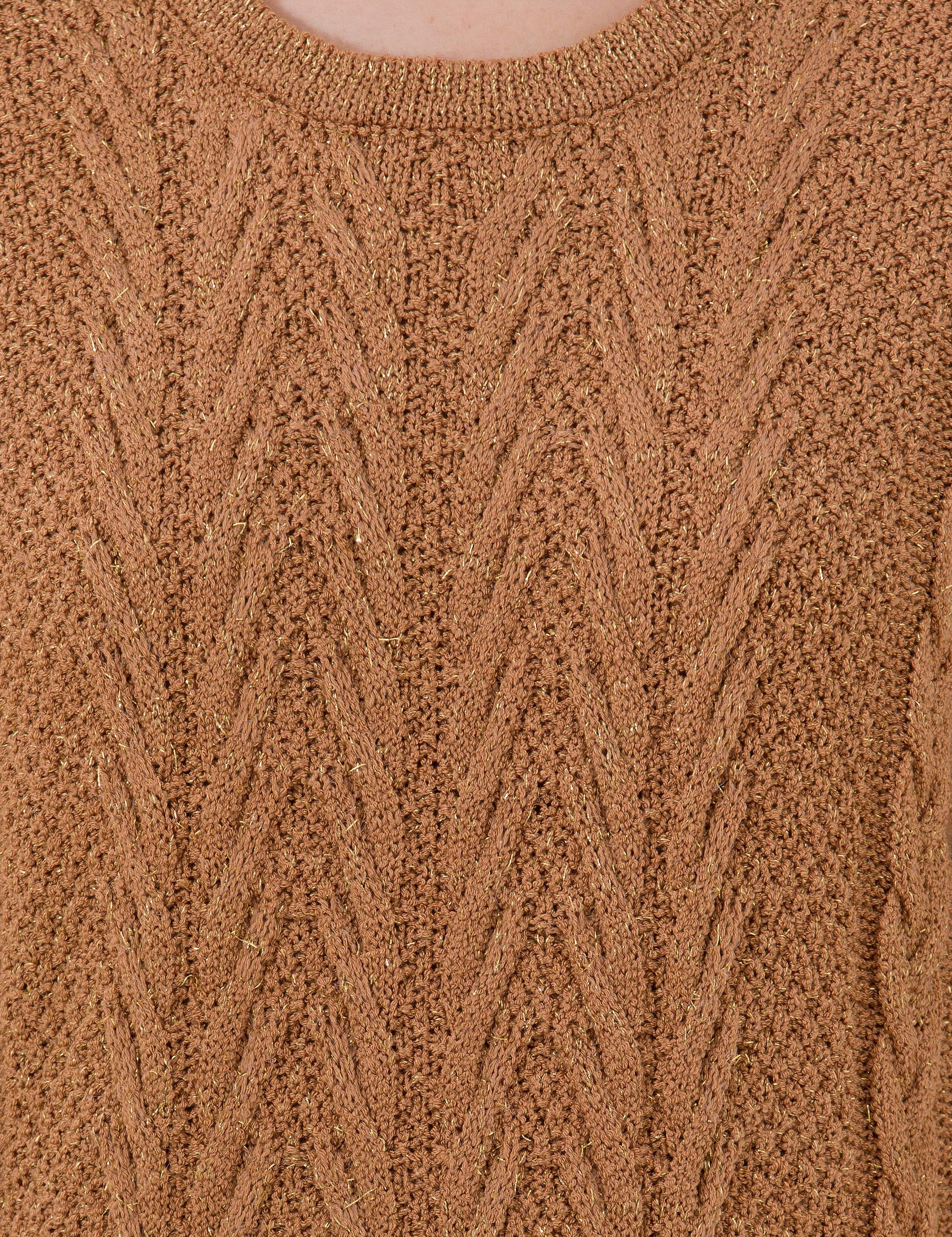 Camel Comfort Fit Bisiklet Yaka Kazak