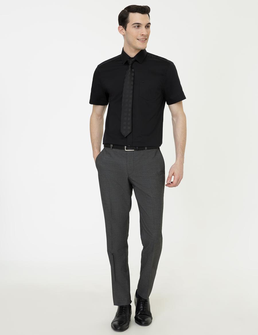 Füme Slim Fit Kumaş Pantolon