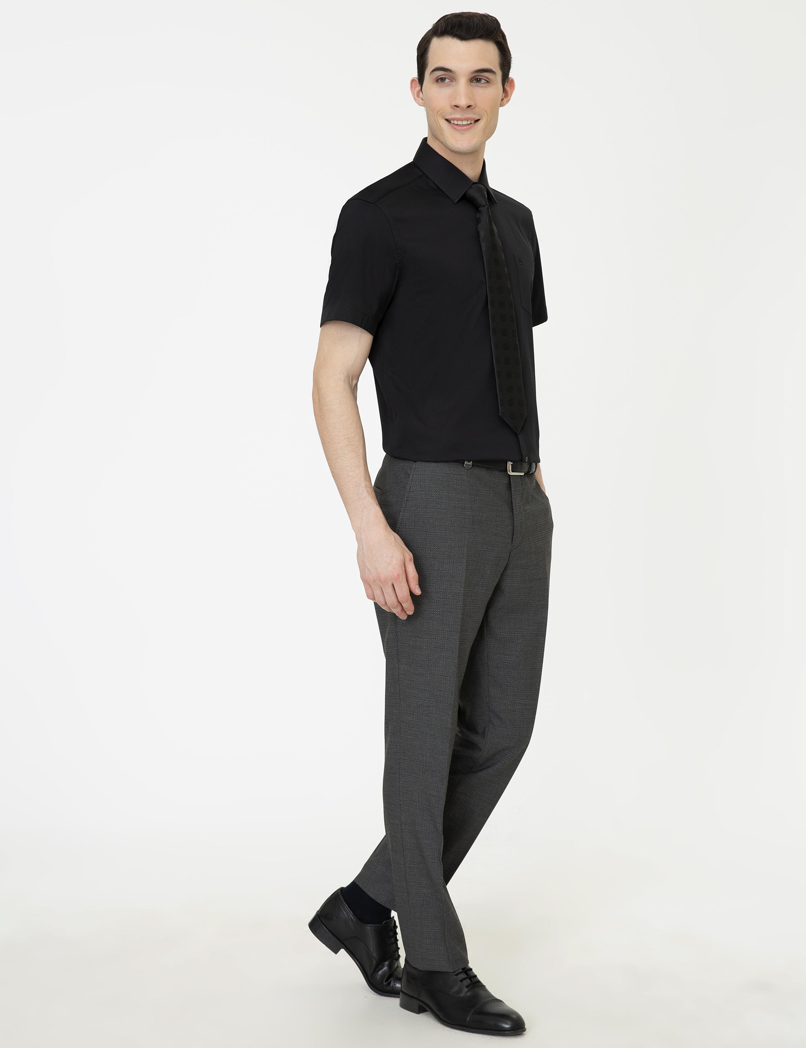 Füme Slim Fit Kumaş Pantolon
