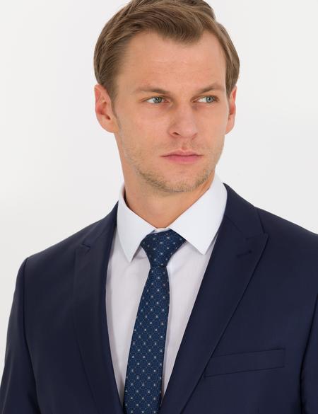 Lacivert Ex. Slim Fit Ceket - 50195246044