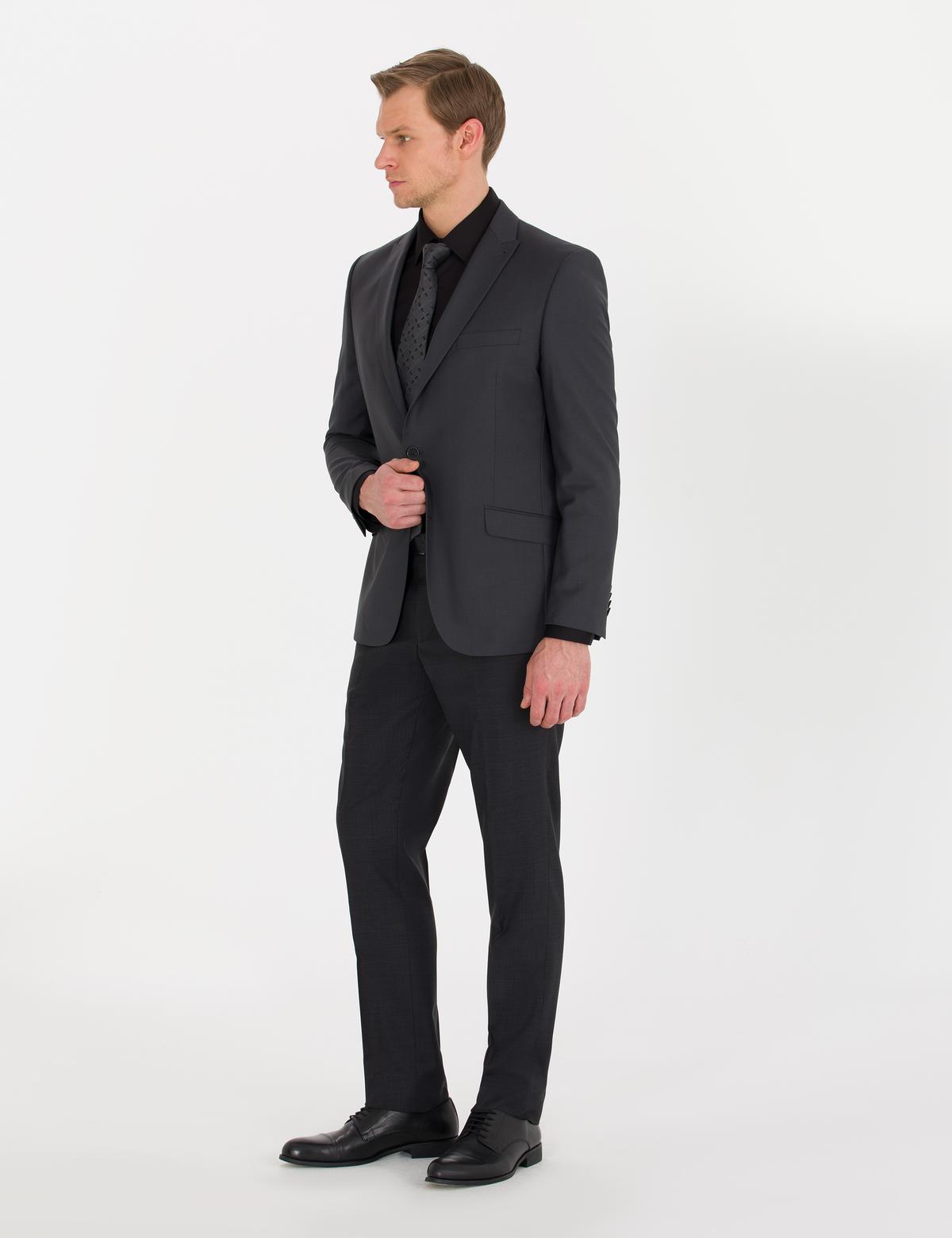 Füme Ekstra Slim Fit Ceket - 50195246107
