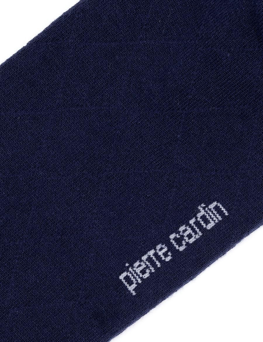 Erkek Pamuk Karışımlı Lacivert Soket Desenli Çorap