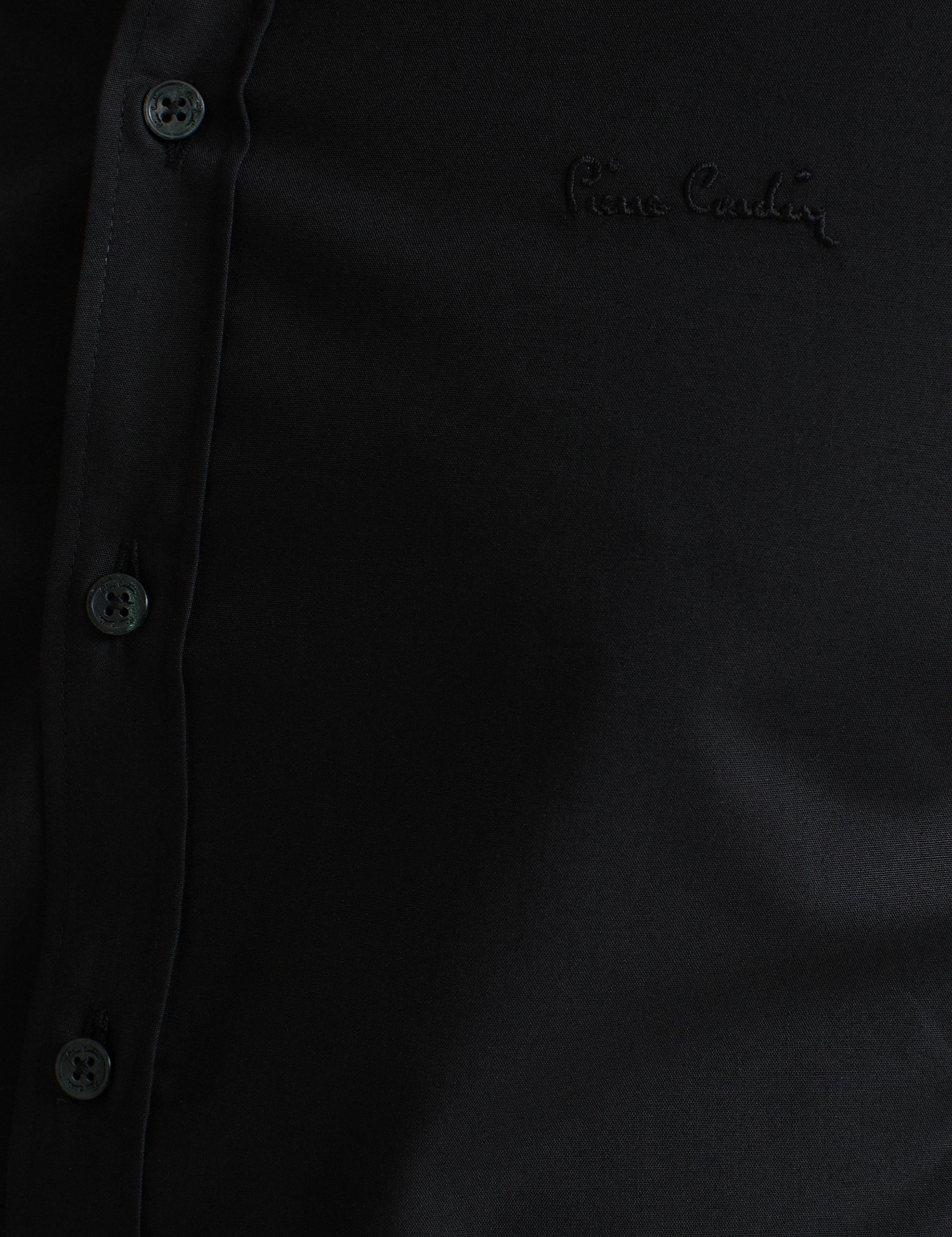 Siyah Slim Fit Basic Gömlek