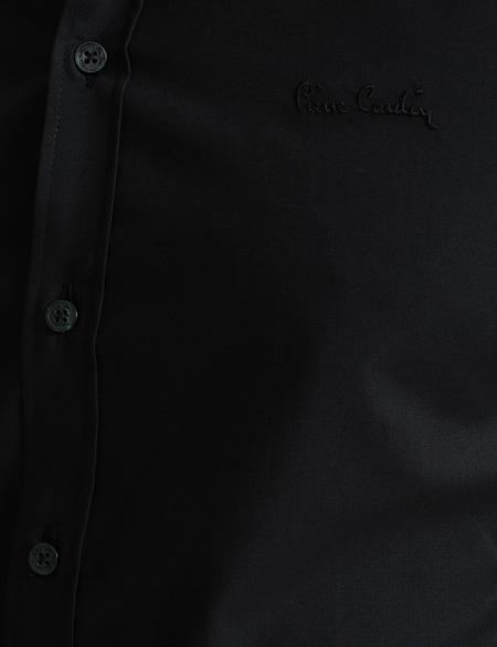 Siyah Slim Fit Basic Gömlek - 50189517017