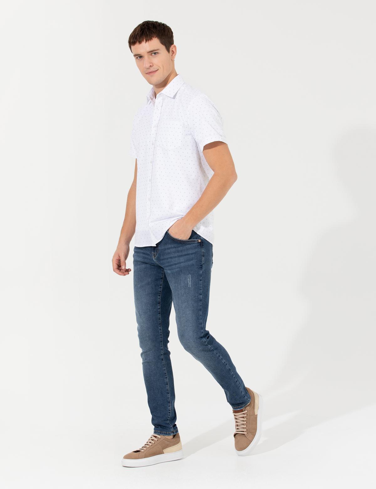 Haki Regular Fit Kısa Kollu Gömlek - 50252459015