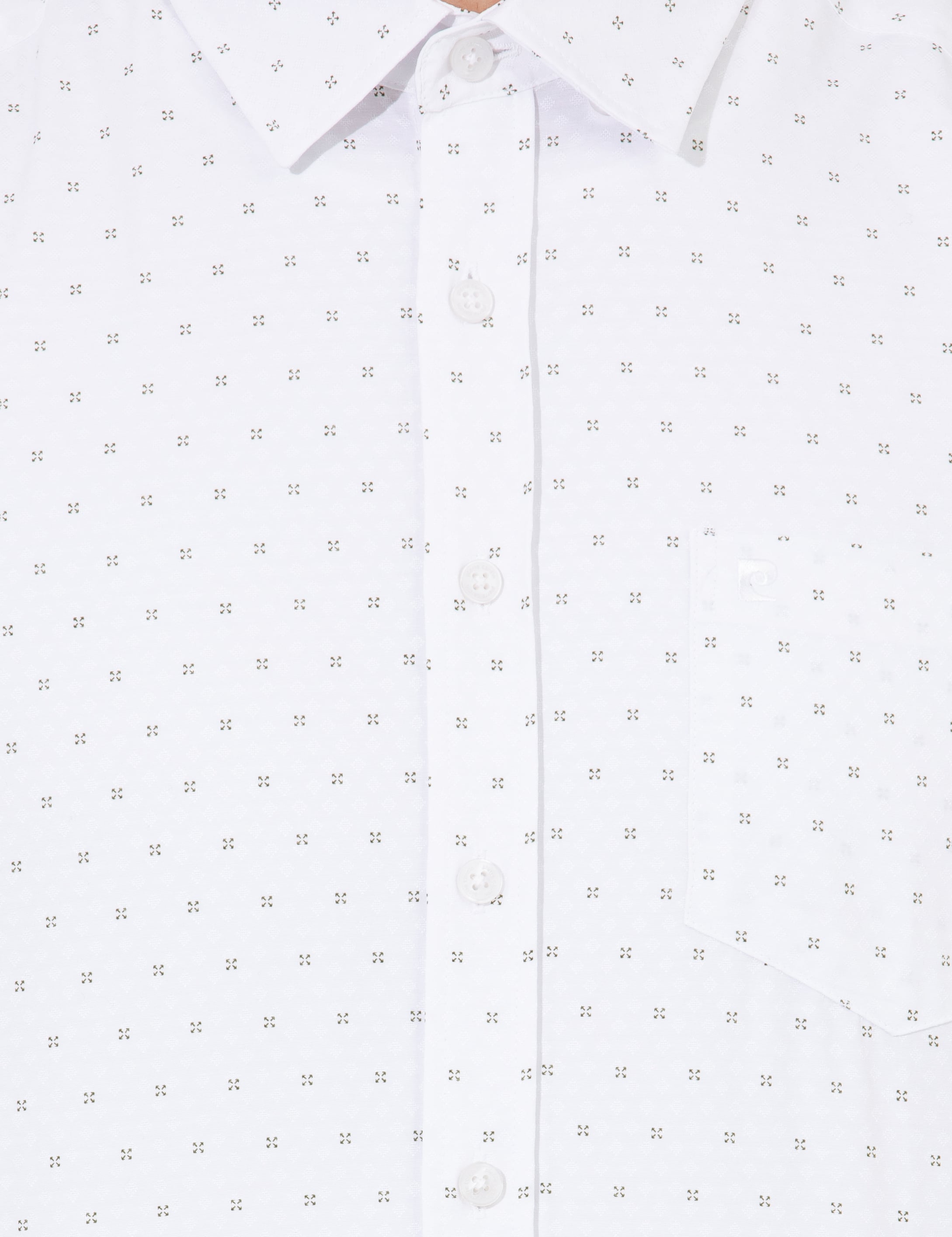 Haki Regular Fit Kısa Kollu Gömlek - Image 6
