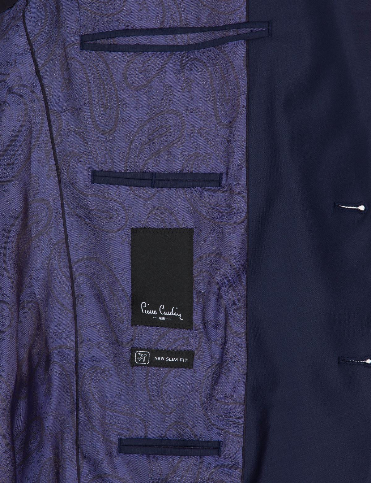 Lacivert Ex. Slim Fit Ceket - 50195246044