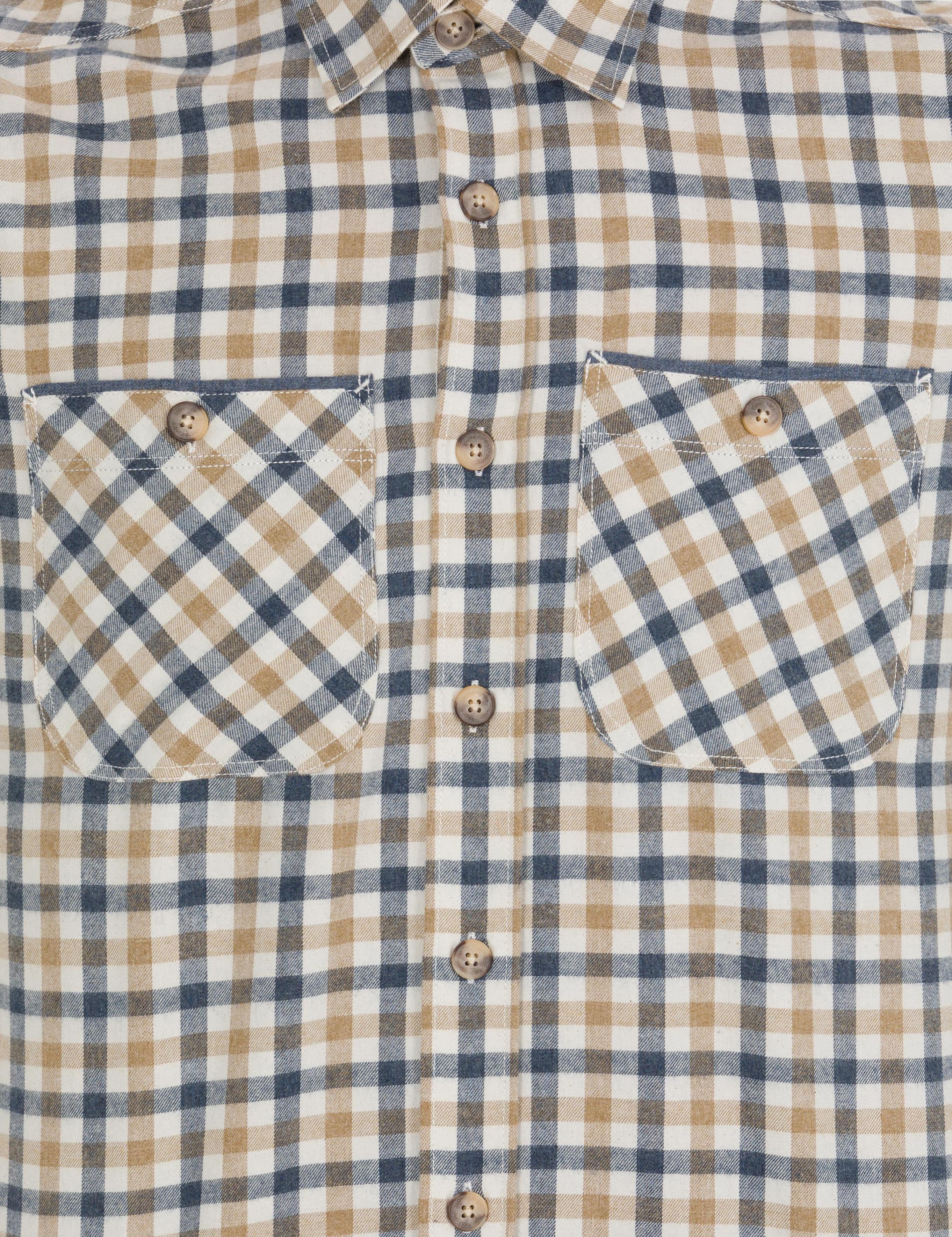 Bej Regular Fit Uzun Kollu Gömlek