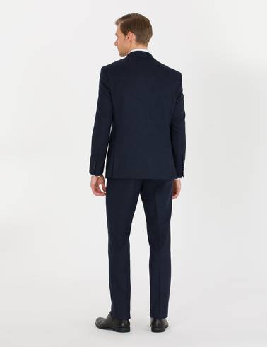 Lacivert Slim Fit Takım Elbise